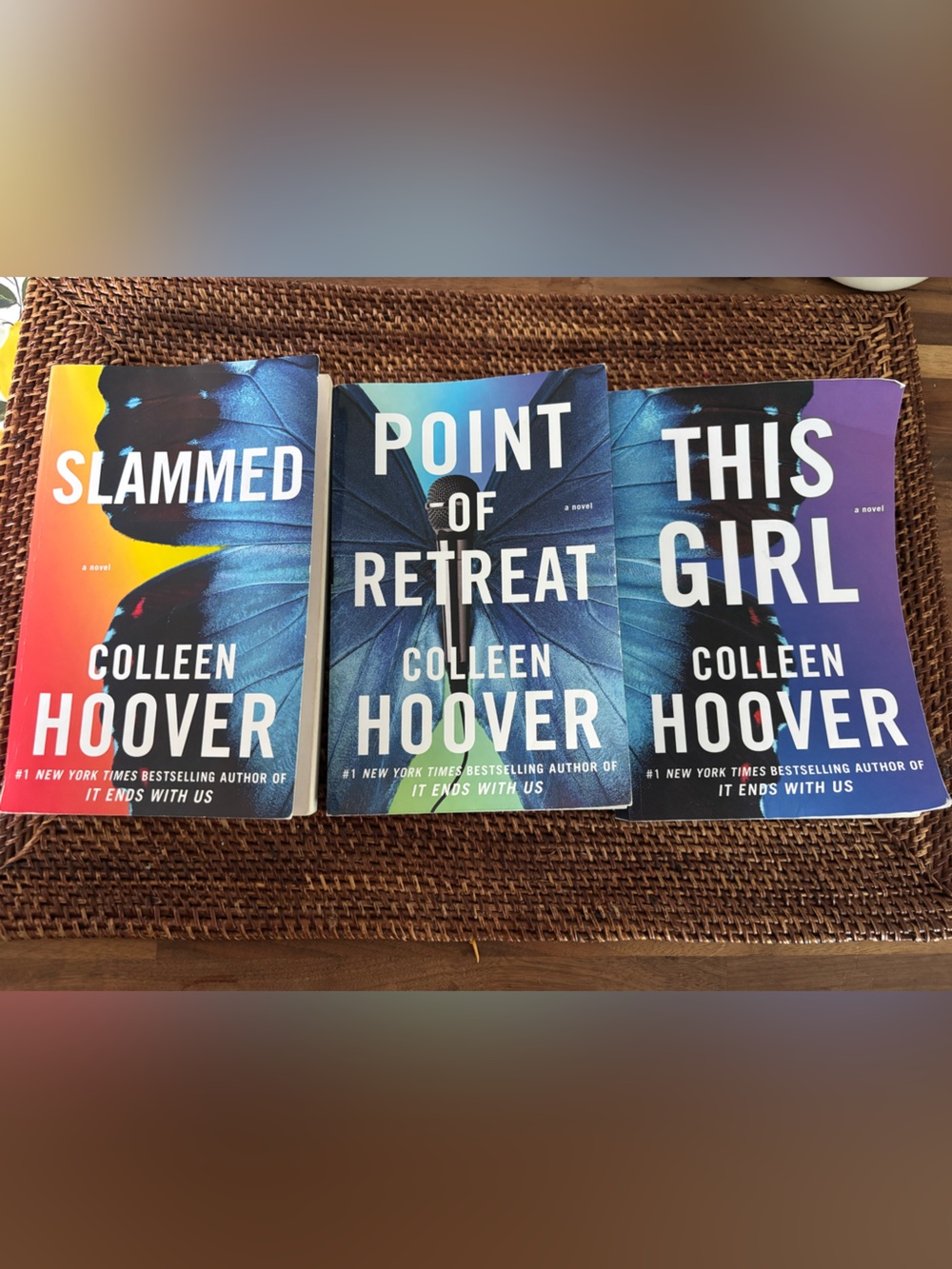 Colleen Hoover Paperback Book Set - SLAMMED SERIES